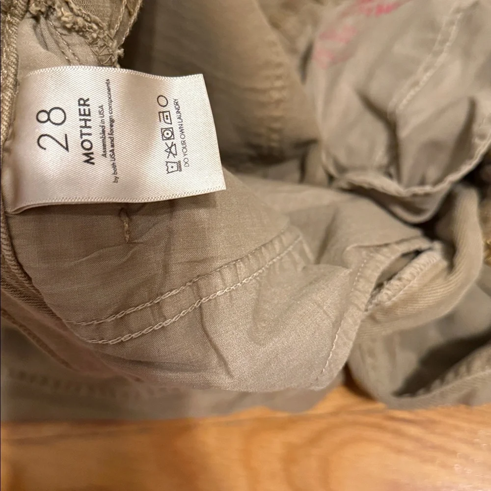 Mother Lil Stud Finder Jeans NWOT Prairie Sand - Picture 4 of 7